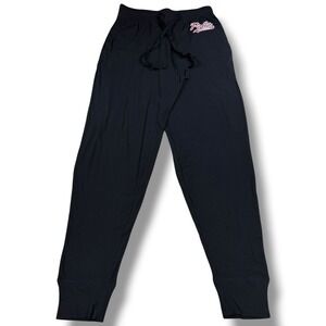 Polo Ralph Lauren Mens Black Script Logo Jogger Pajama Pants Small